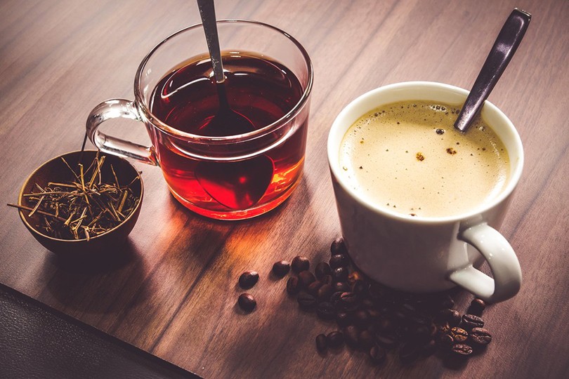قهوة وأعشاب